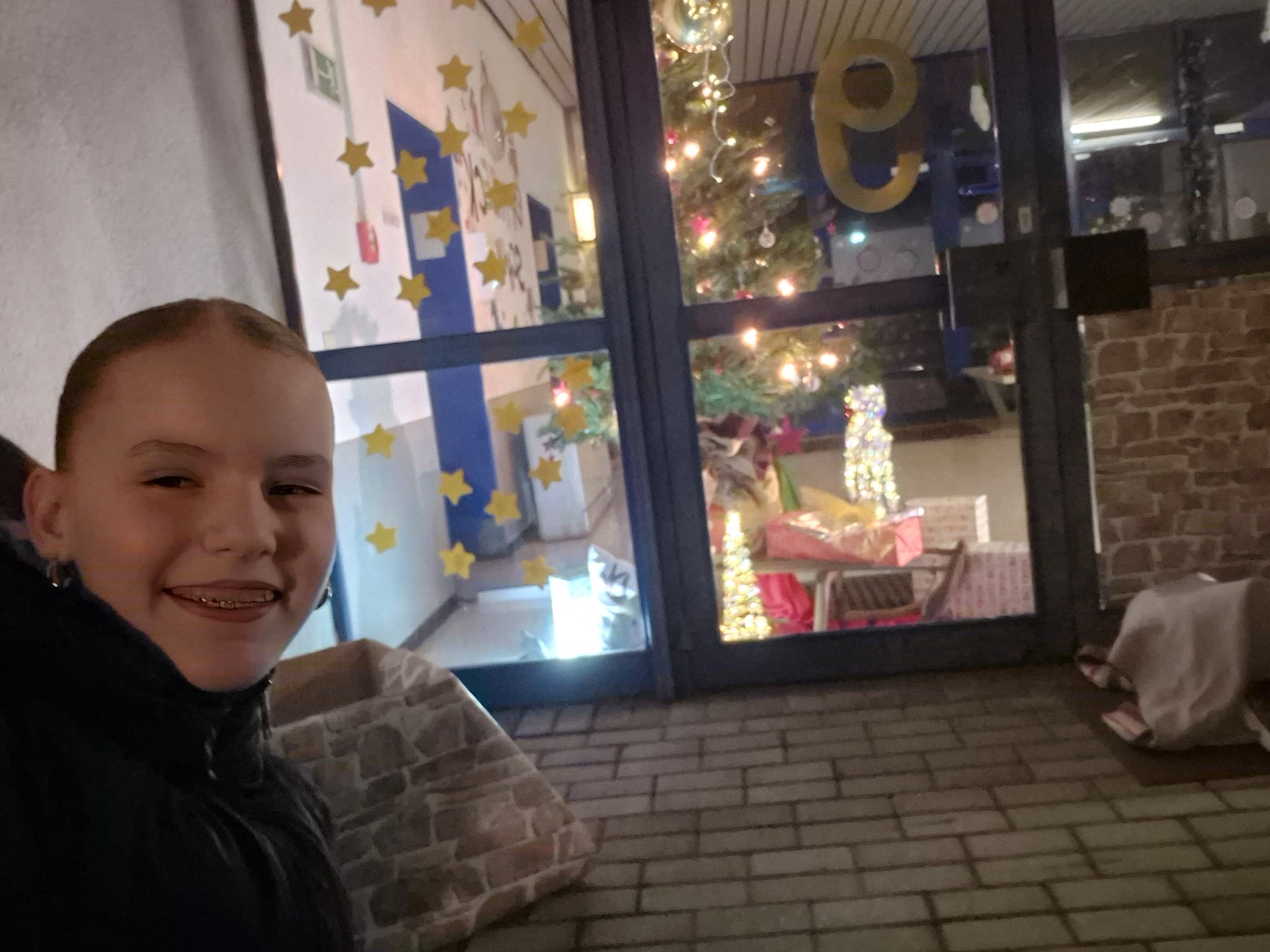 Foto von der Aktion "Adventsfenster"