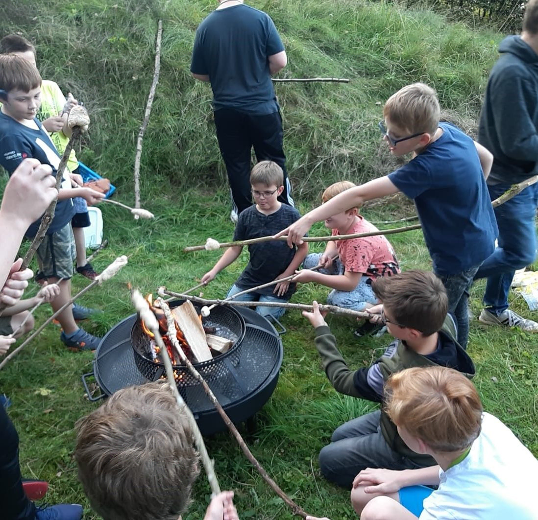 Foto vom Lagerfeuer