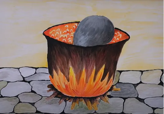 Bild: Steinsuppe zum Erntedankgottesdienst