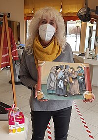Foto: Station des Passionswegs in Ihmert