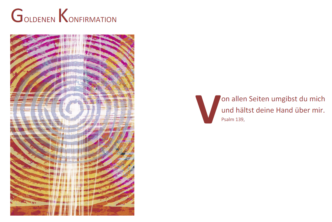 Kreuzsymbol der Segenskarte