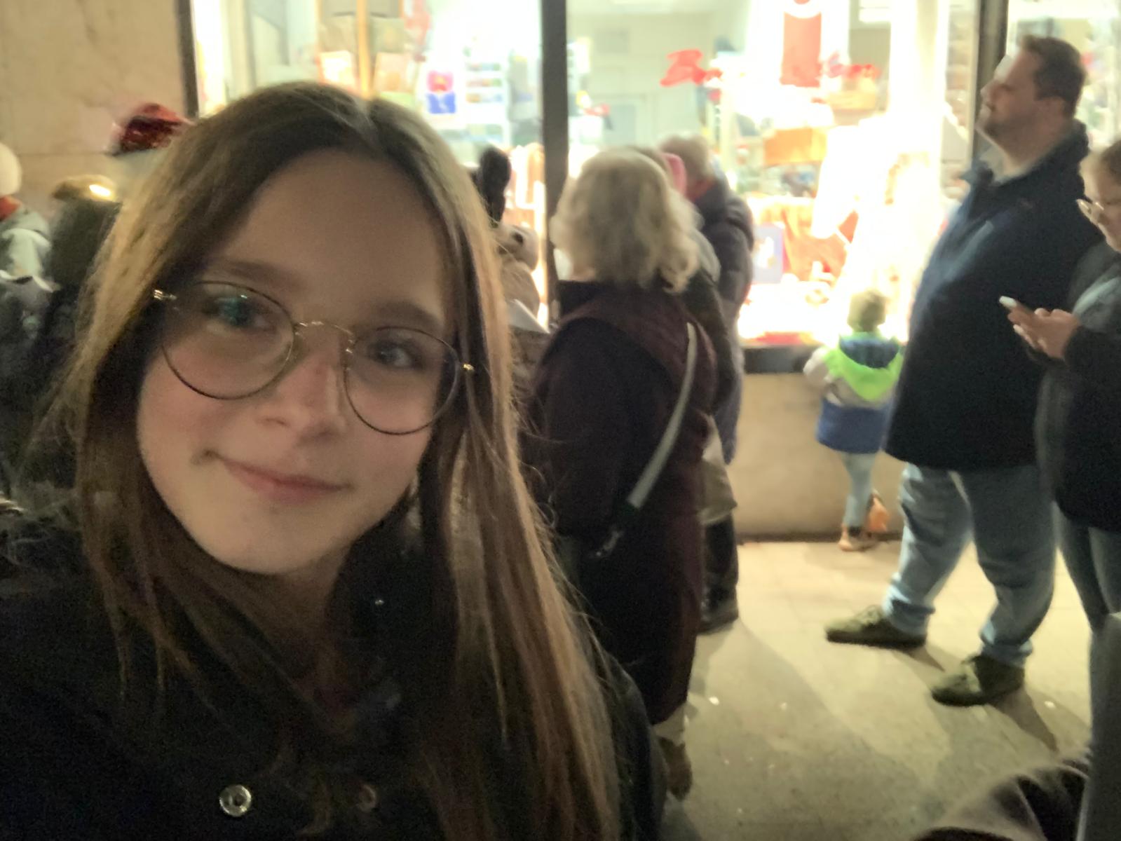 Foto von der Aktion "Adventsfenster"