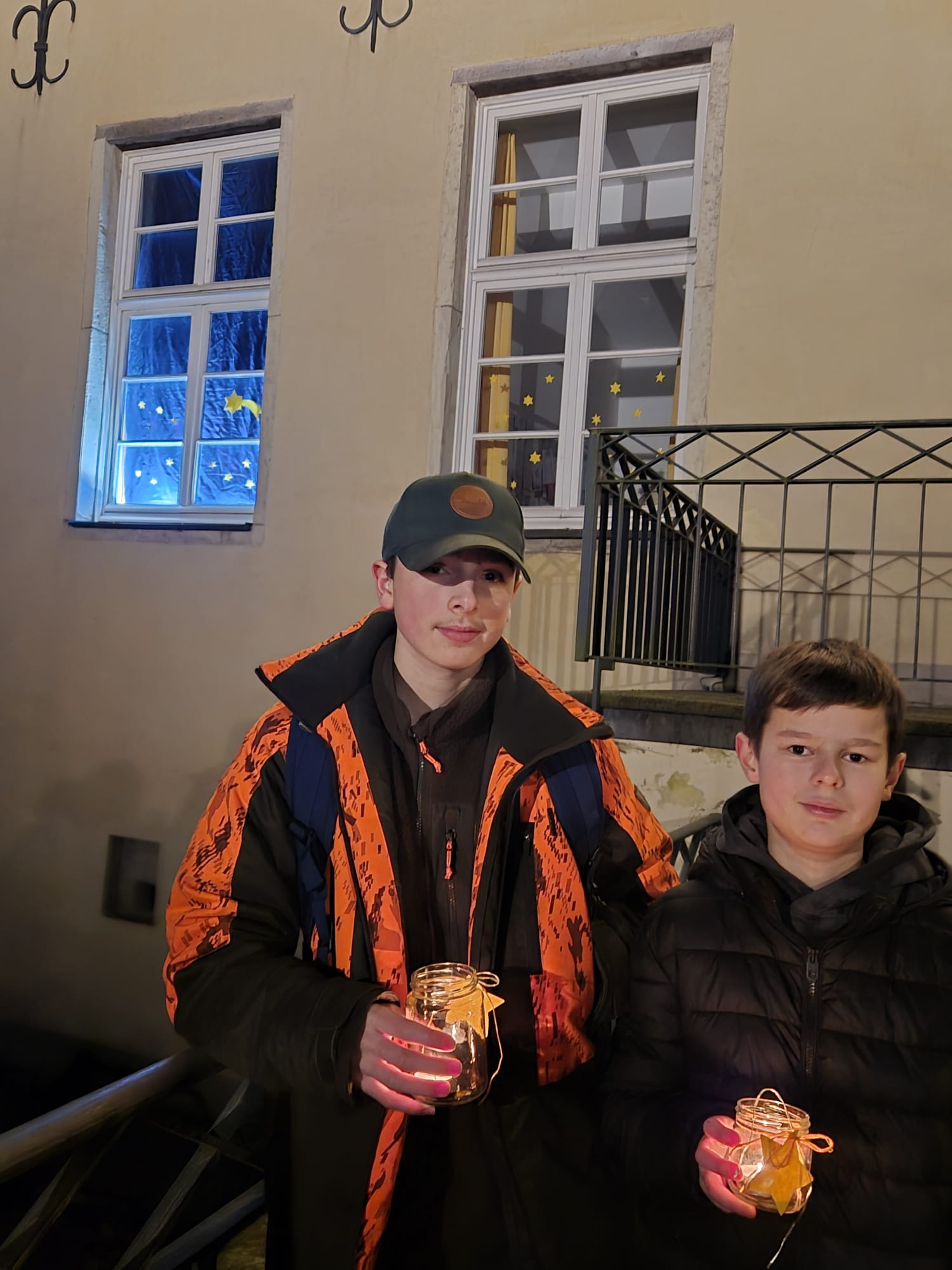 Foto von der Aktion "Adventsfenster"