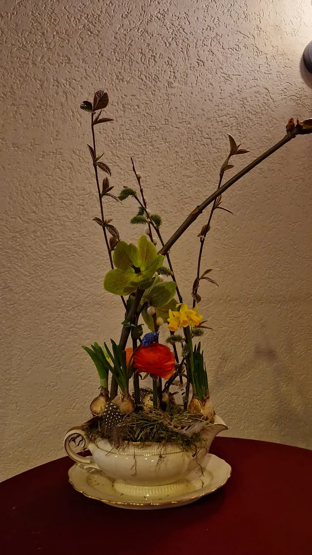 Foto: Frühlingsgesteck