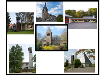 Collage: Kirchen Hemer