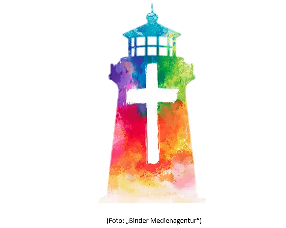 Bild: Leuchtturm zur Konfirmation