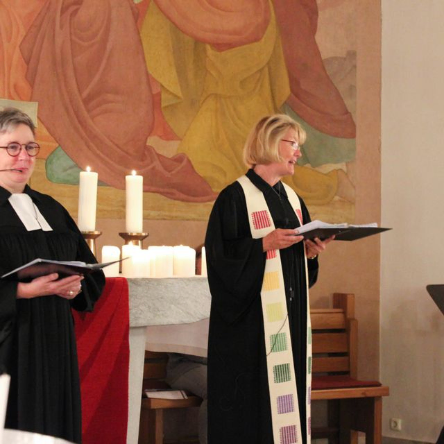 Konfirmation 2020: Pfarrerin und Prädikantin