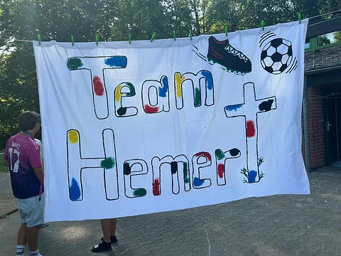 Foto: Banner des Teams Hemert