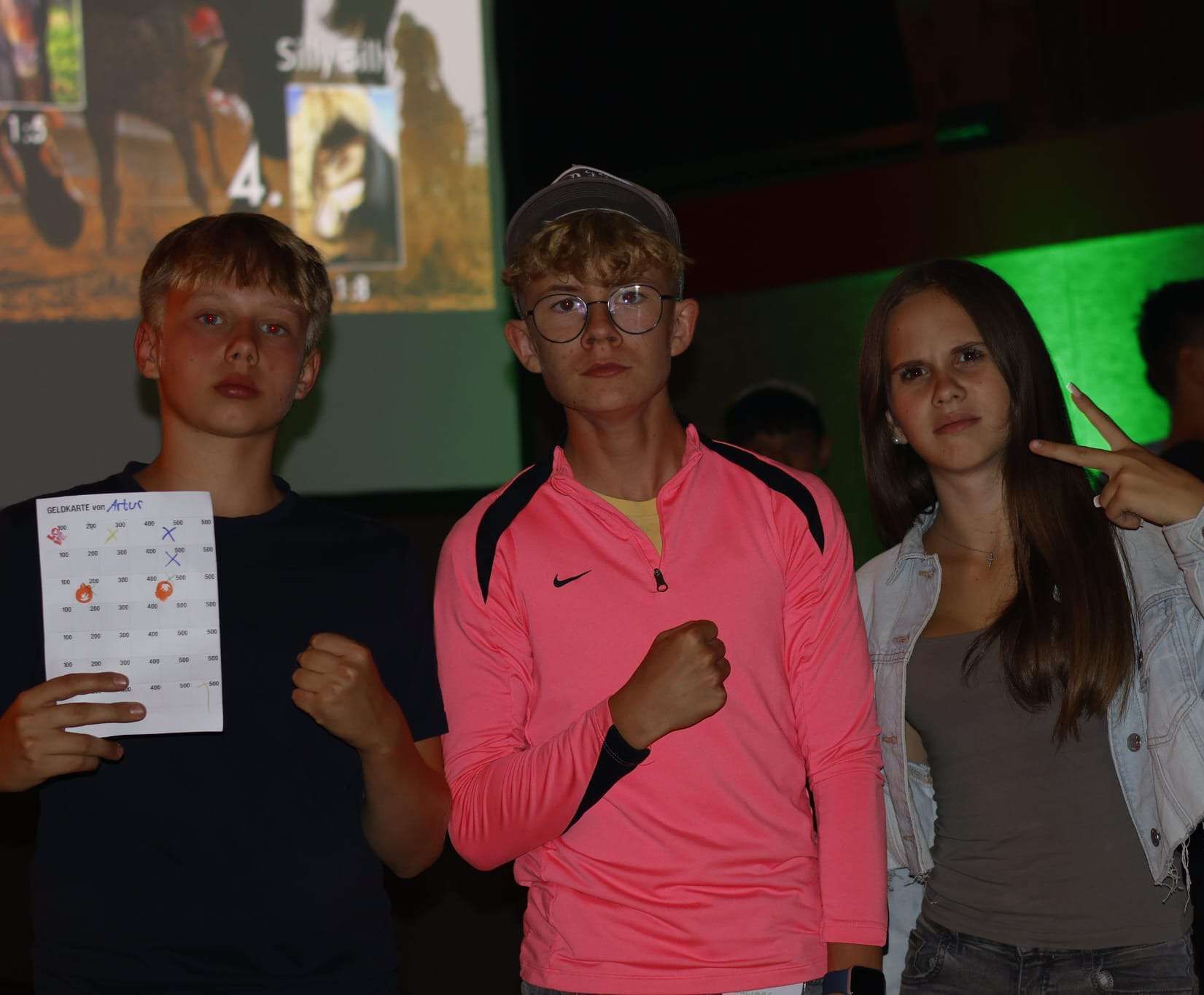 Impressionen zum Konficamp: 3 Jugendliche