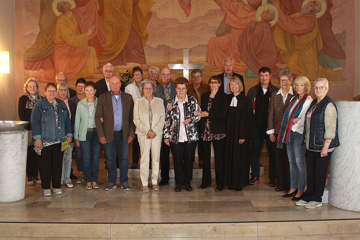 Gruppenfoto Jubelkonfirmation