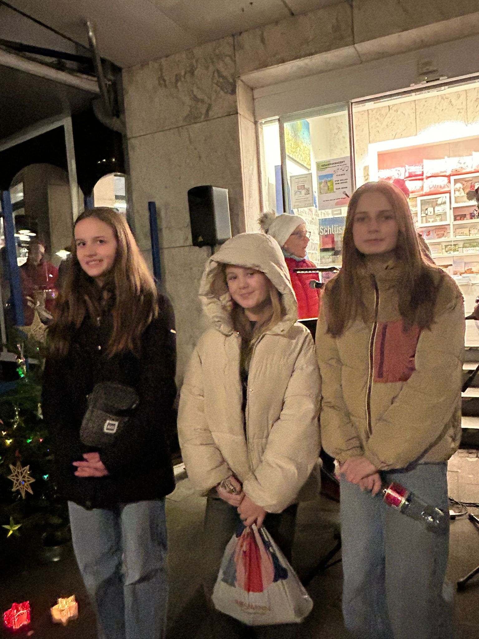 Foto von der Aktion "Adventsfenster"