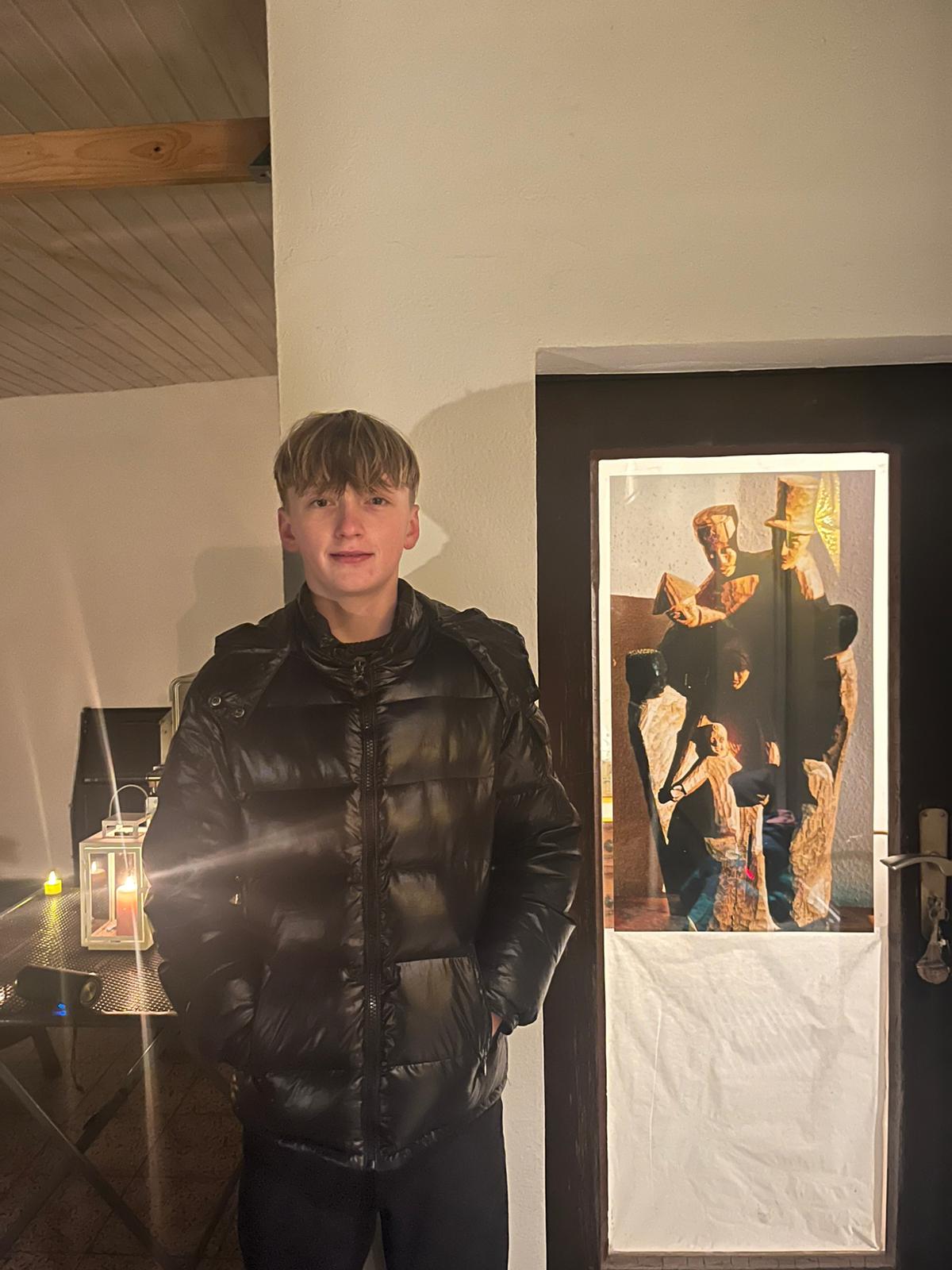 Foto von der Aktion "Adventsfenster"