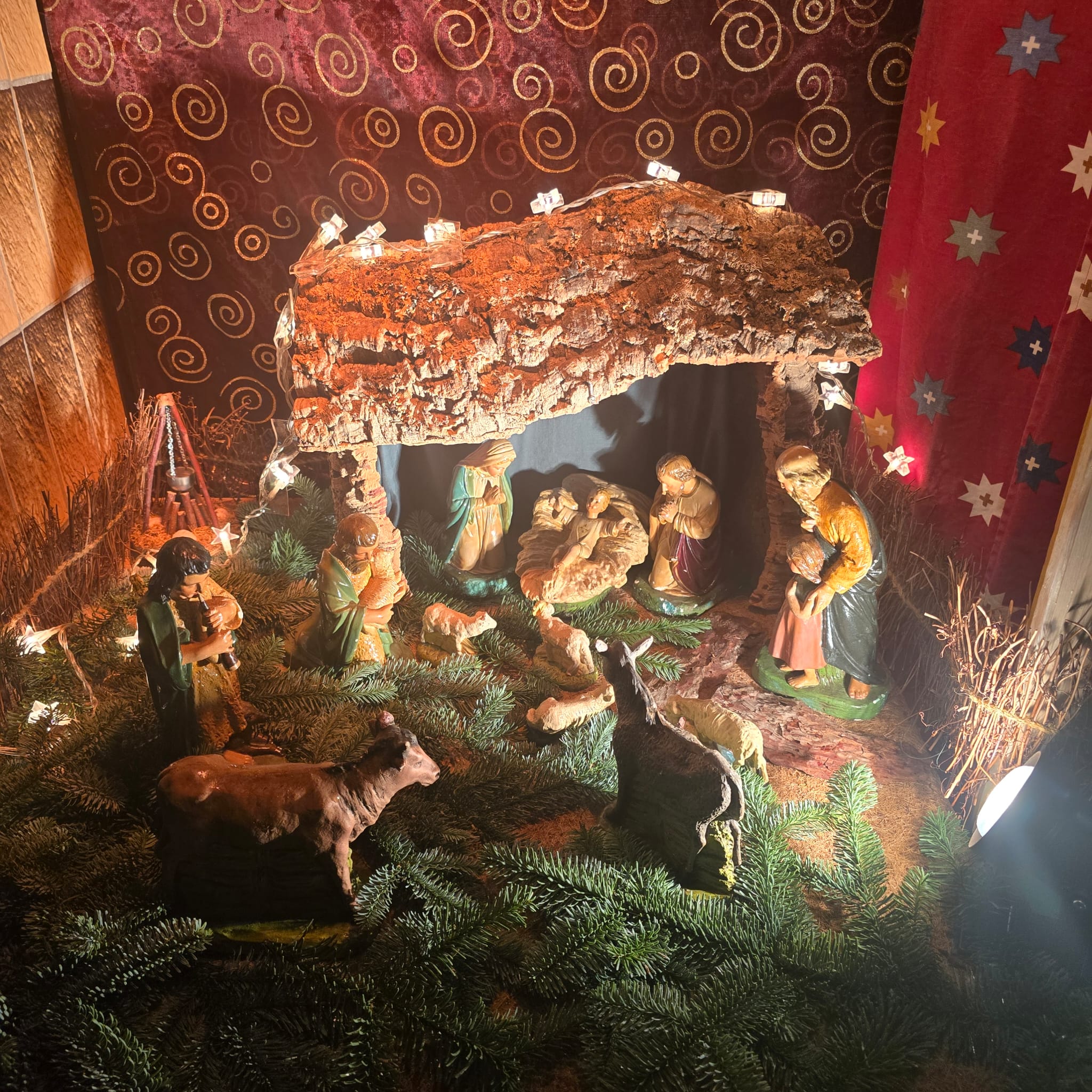 Foto von der Aktion "Adventsfenster"