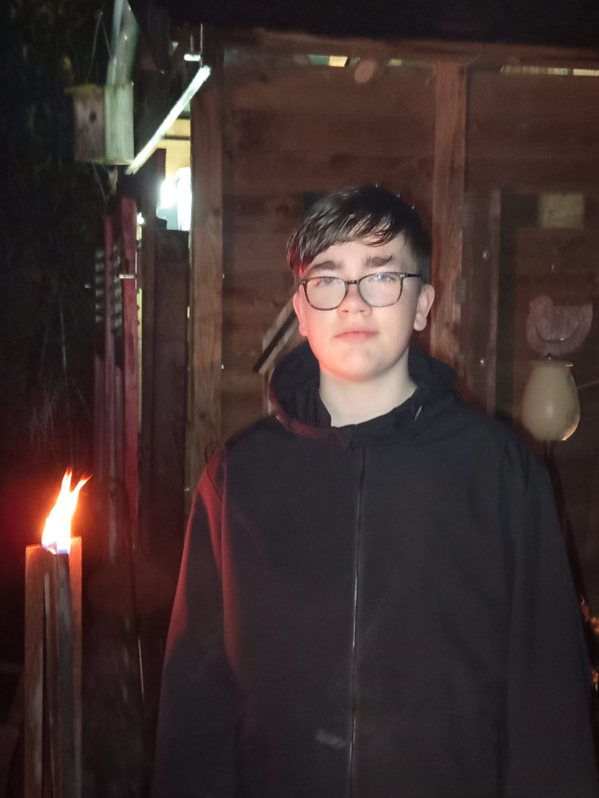 Foto von der Aktion "Adventsfenster"