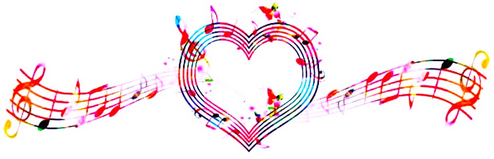 Bild: Herz aus Noten