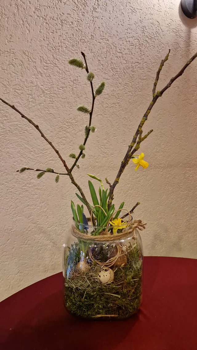 Foto: Frühlingsgesteck