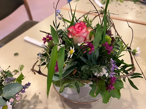 Foto: Blumengesteck