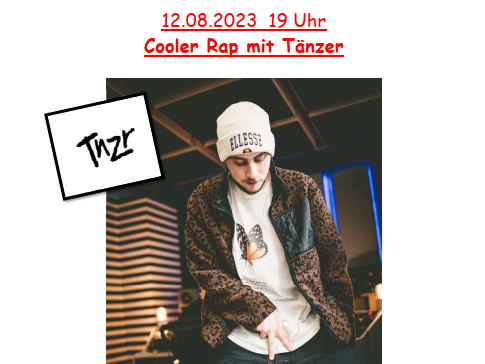 Foto: Rapper Tänzer