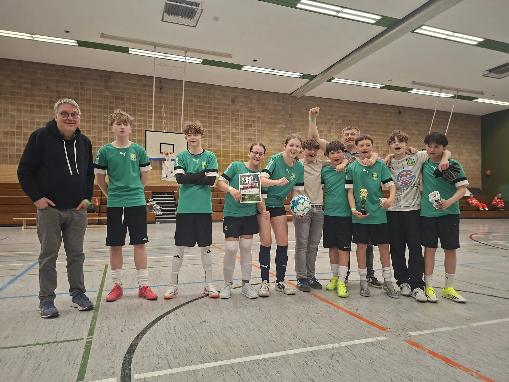 Foto: Spieler des Konficups