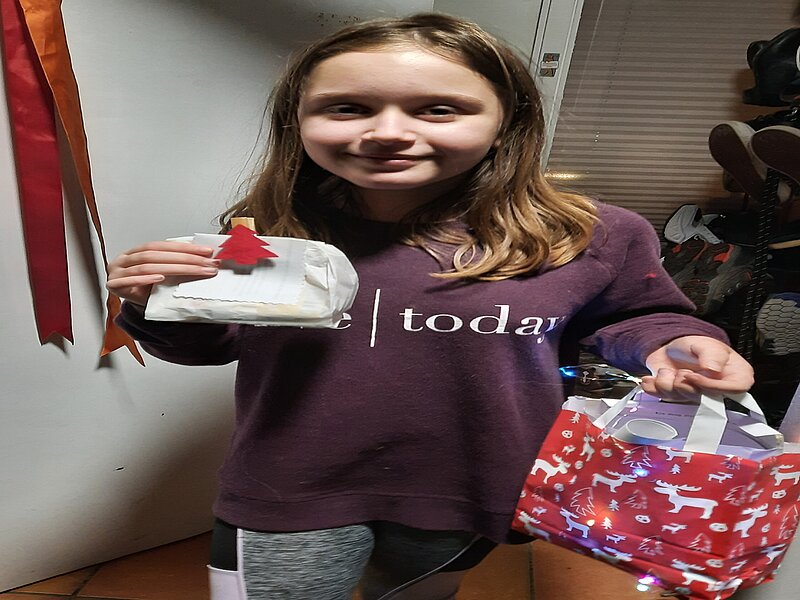 Foto: Adventstüten für die Kinder vom Mädelstreff