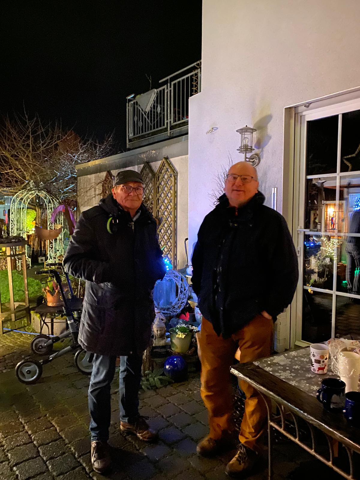 Foto von der Aktion "Adventsfenster"